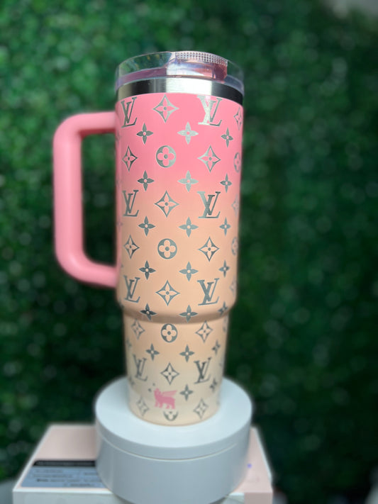 30 oz  LV Stanley ProTour laser engraved