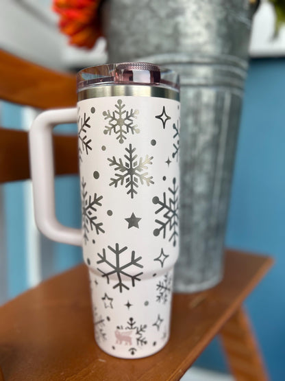 30 oz Snow Flake Pro Tour Stanley