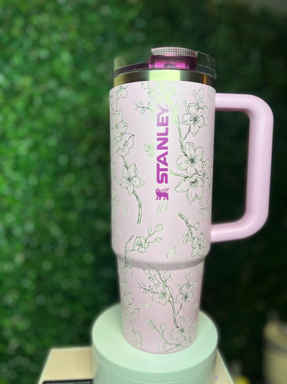 30 oz  Cherry Blossoms on Cherry Blossoms Stanley ProTour