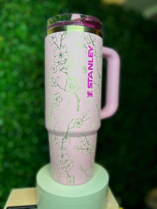 30 oz  Cherry Blossoms on Cherry Blossoms Stanley ProTour